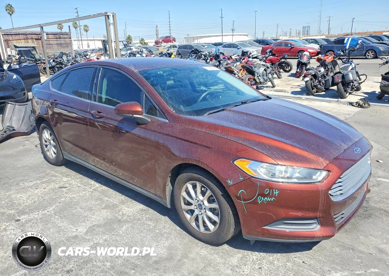 2016 Ford Fusion S VIN:3FA6P0G79GR109680 - 4