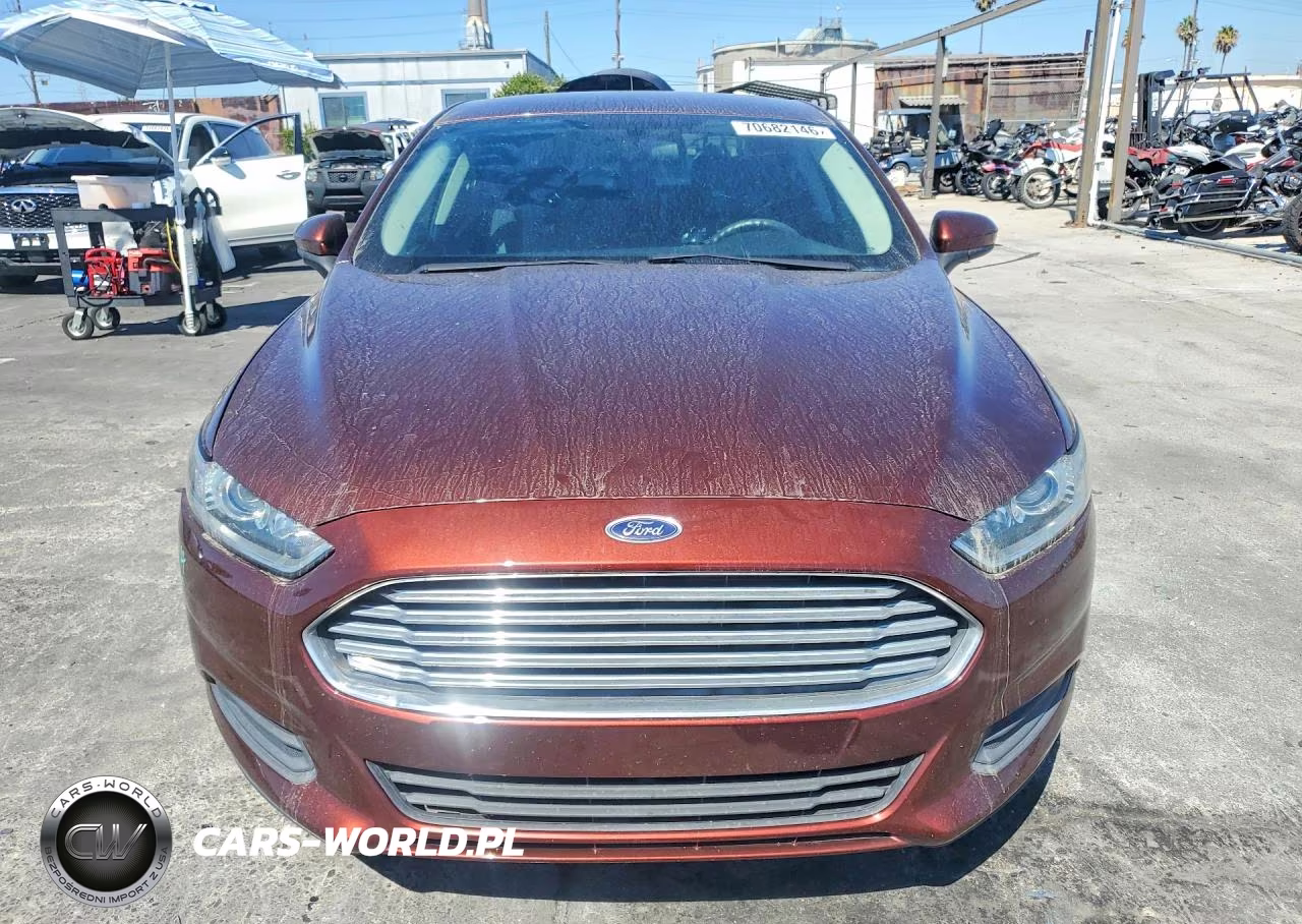 2016 Ford Fusion S VIN:3FA6P0G79GR109680 - 5