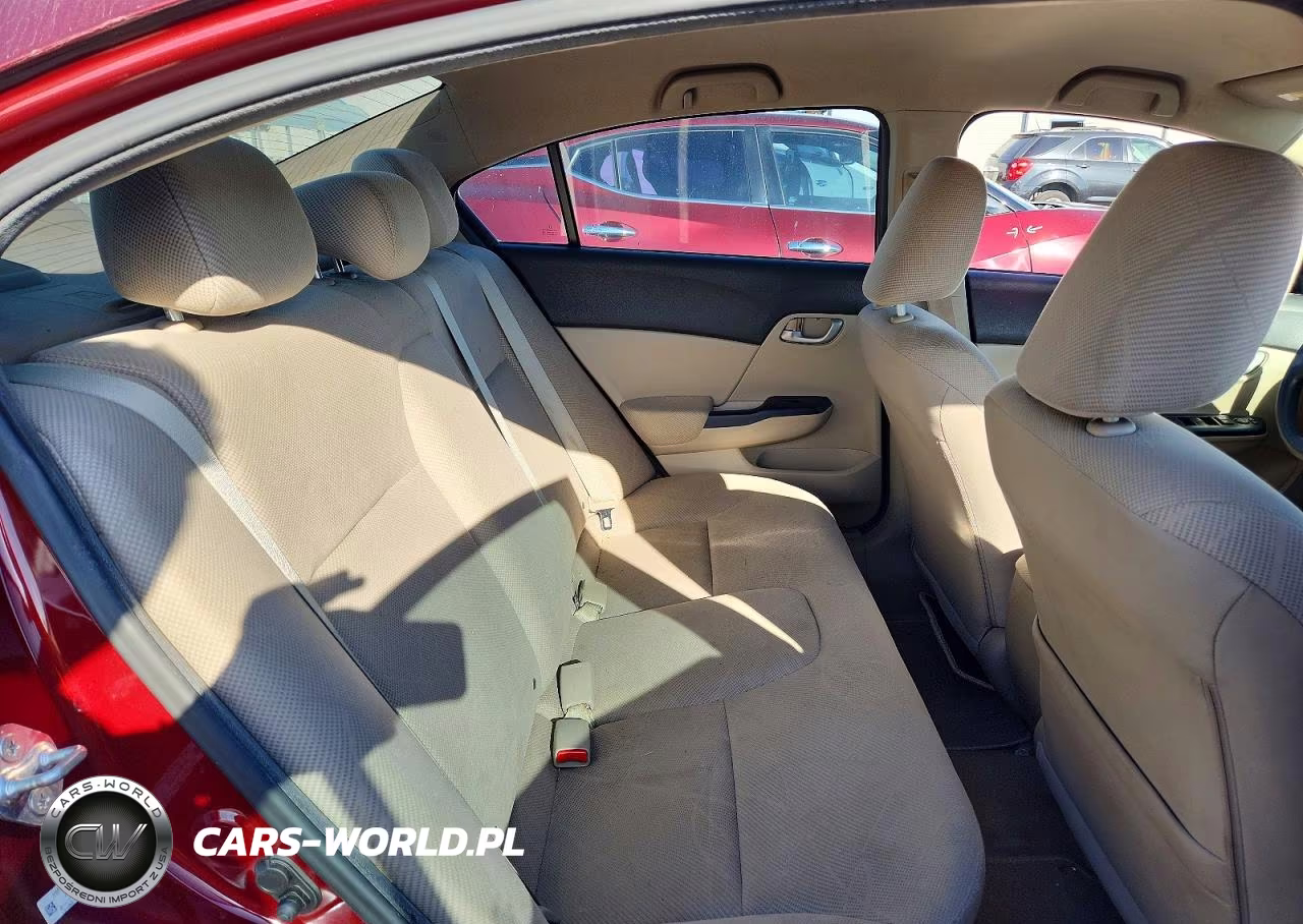 2012 Honda Civic Lx VIN:2HGFB2F59CH589098 - 10