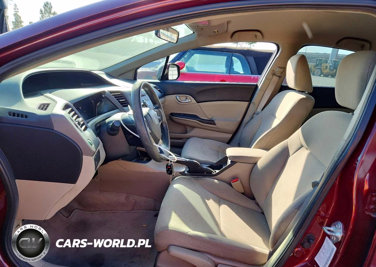 2012 Honda Civic Lx VIN:2HGFB2F59CH589098 - 7