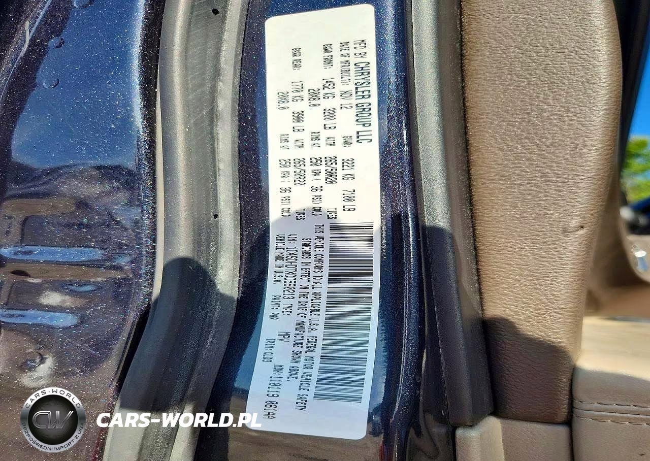 2013 Dodge Durango Crew VIN:1C4SDHDTXDC590213 - 13
