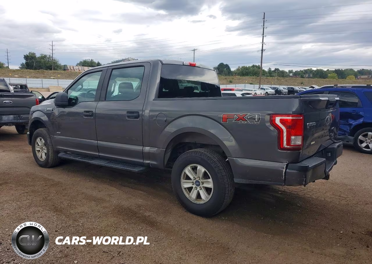 2015 Ford F150 Supercrew VIN:1FTEW1EP7FKE16530 - 2