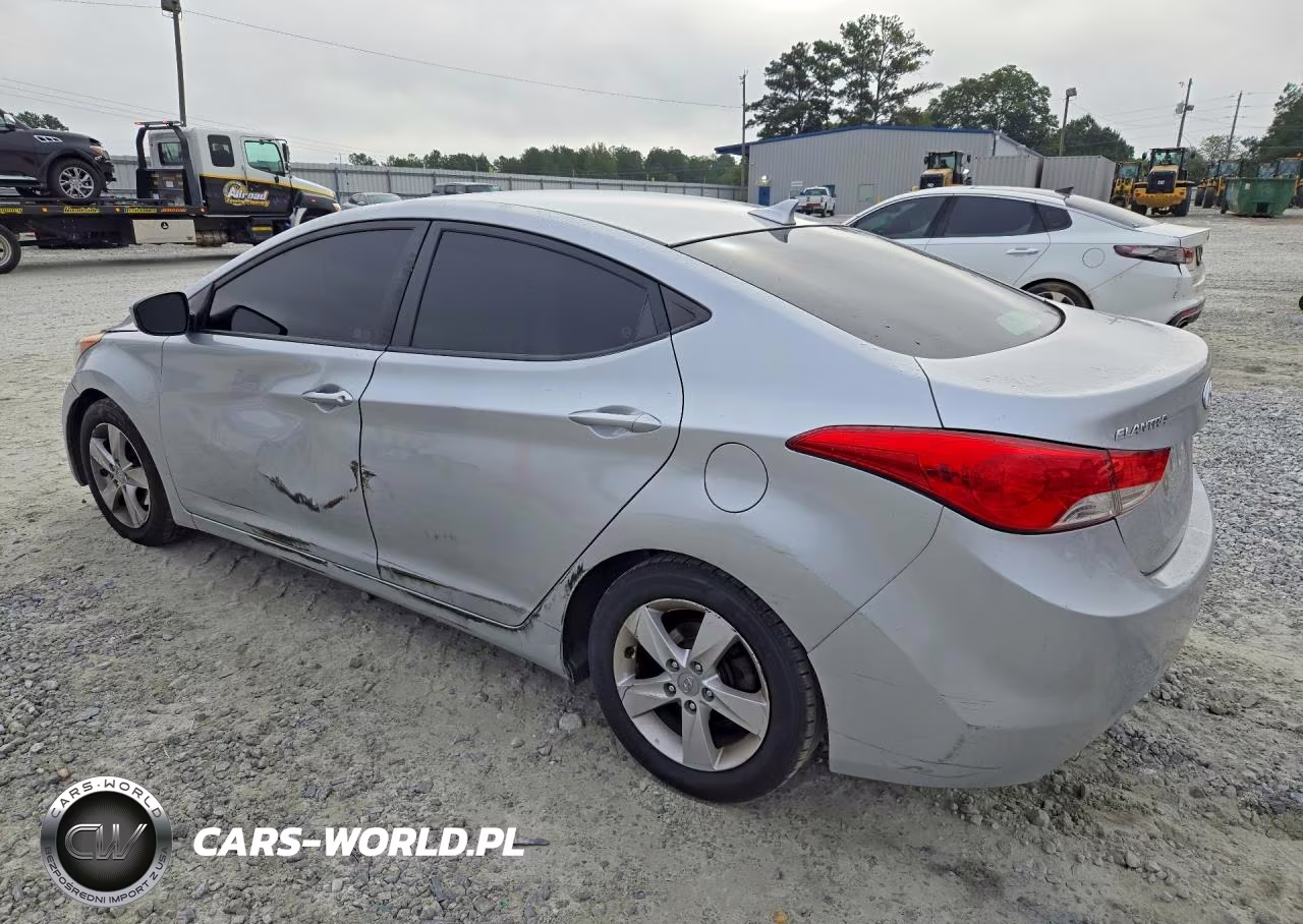 2013 Hyundai Elantra Gls VIN:5NPDH4AE8DH356619 - 2