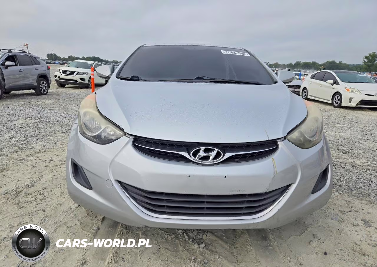 2013 Hyundai Elantra Gls VIN:5NPDH4AE8DH356619 - 5