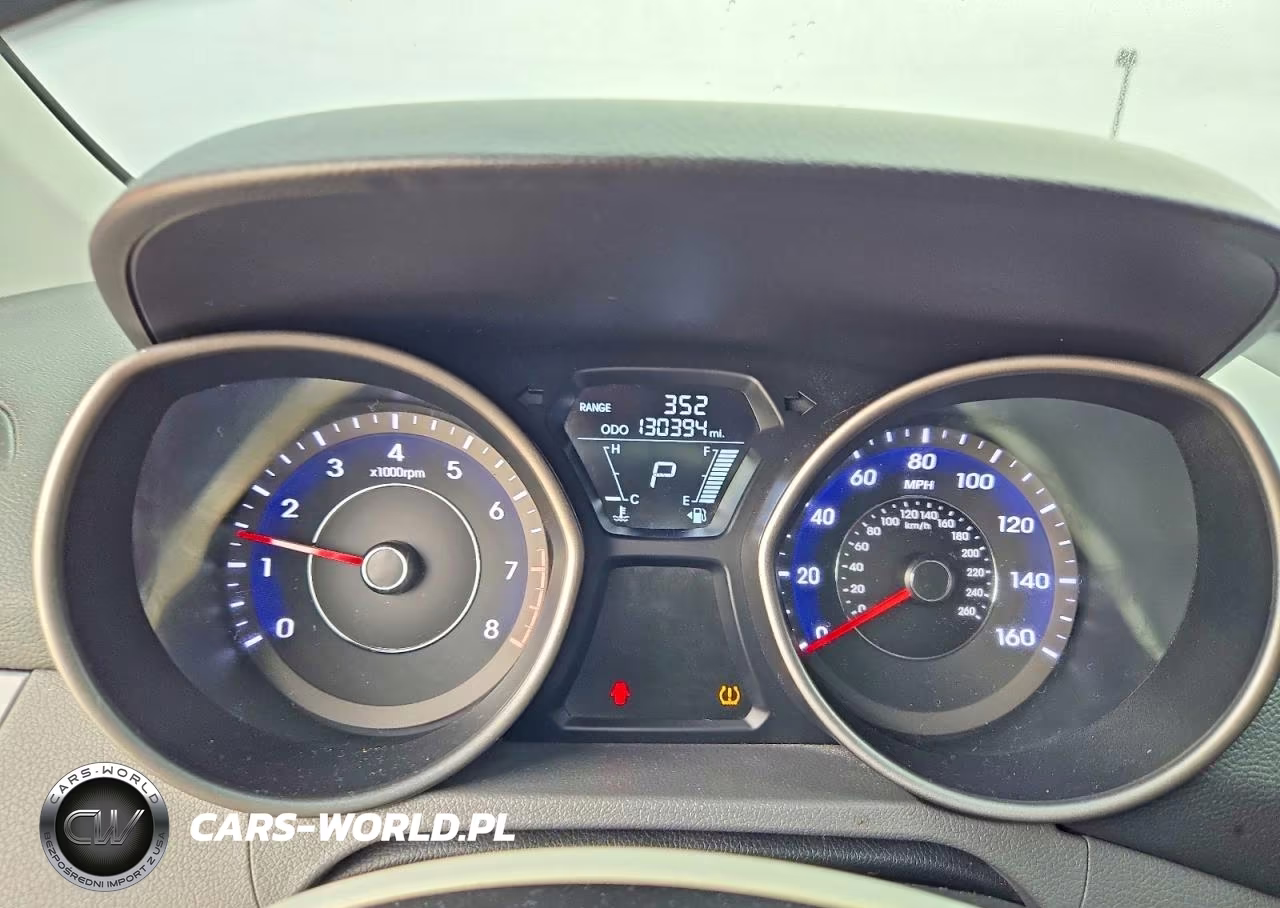 2013 Hyundai Elantra Gls VIN:5NPDH4AE8DH356619 - 9