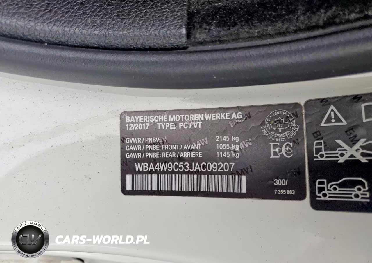 2018 BMW 440Xi VIN:WBA4W9C53JAC09207 - 12