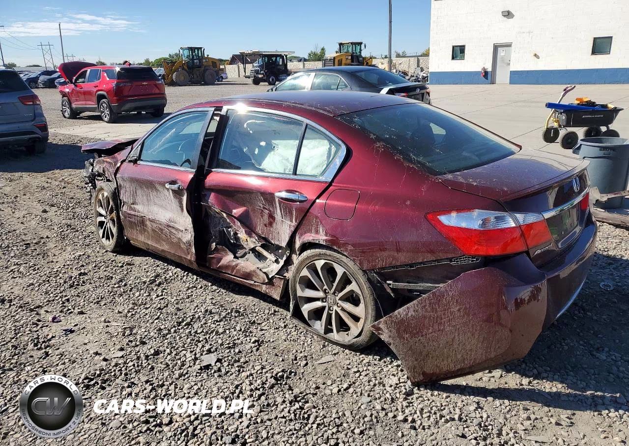 2015 Honda Accord Sport VIN:1HGCR2F51FA164542 - 2