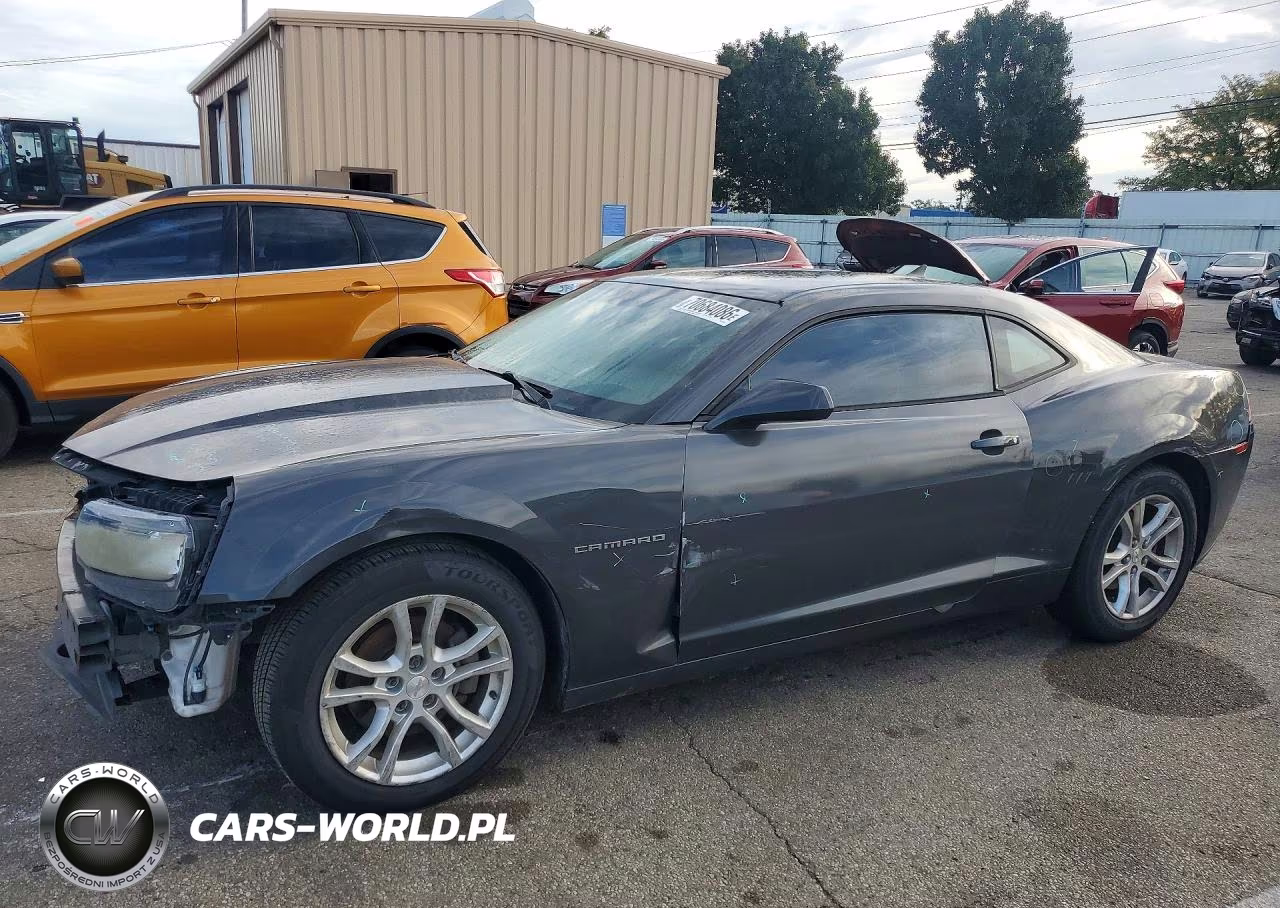 2014 Chevrolet Camaro Ls VIN:2G1FA1E36E9168330 - 1