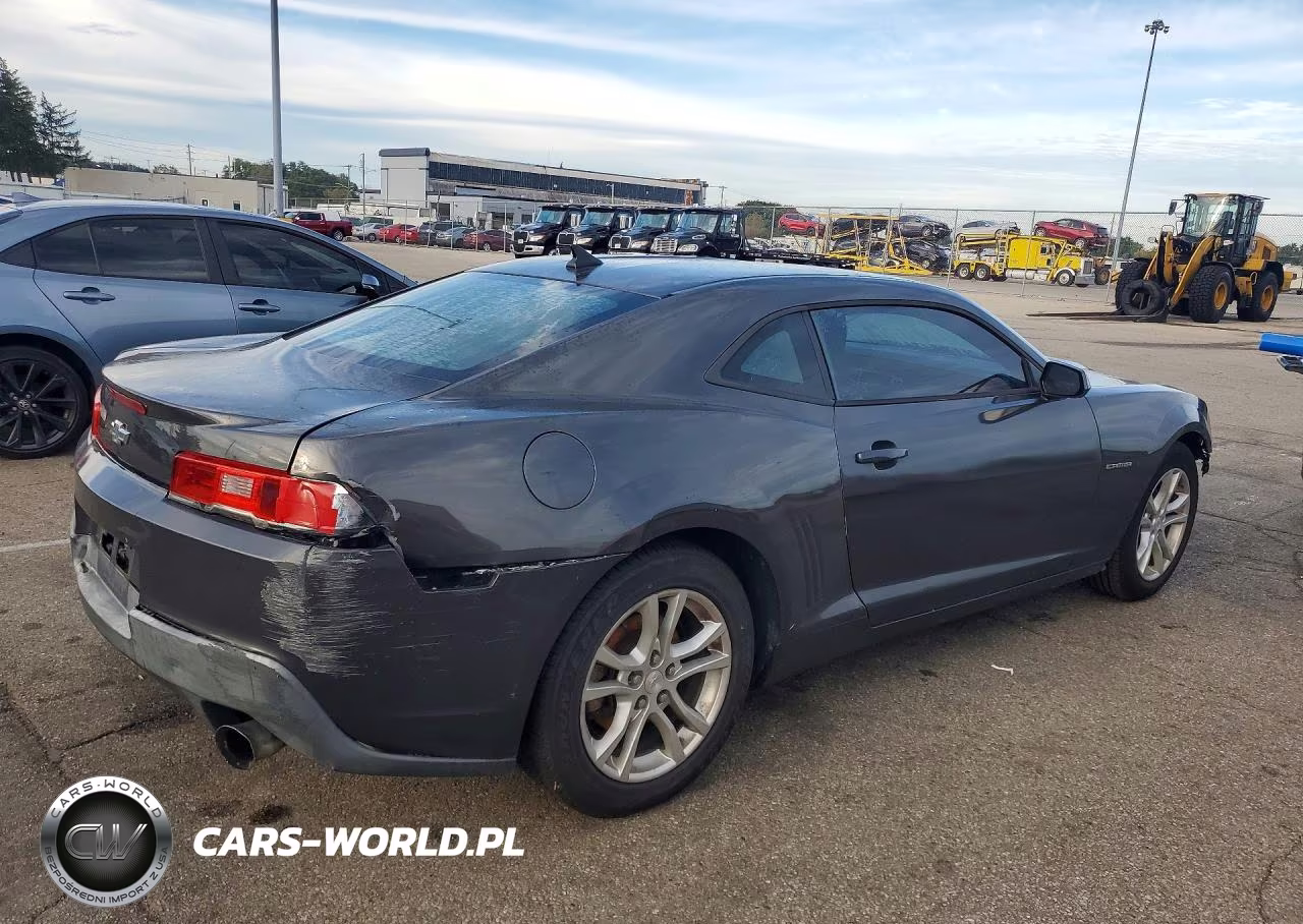 2014 Chevrolet Camaro Ls VIN:2G1FA1E36E9168330 - 3