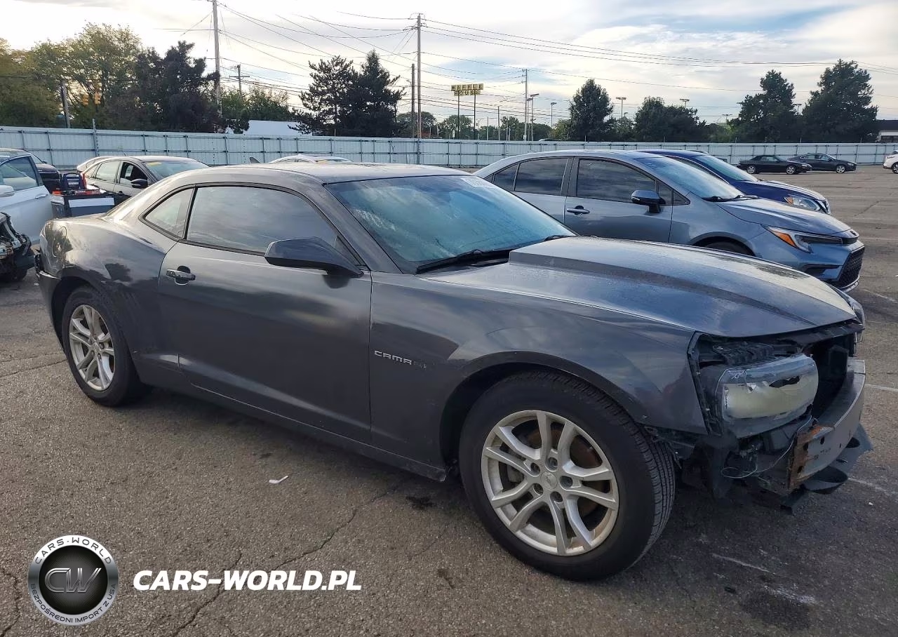 2014 Chevrolet Camaro Ls VIN:2G1FA1E36E9168330 - 4