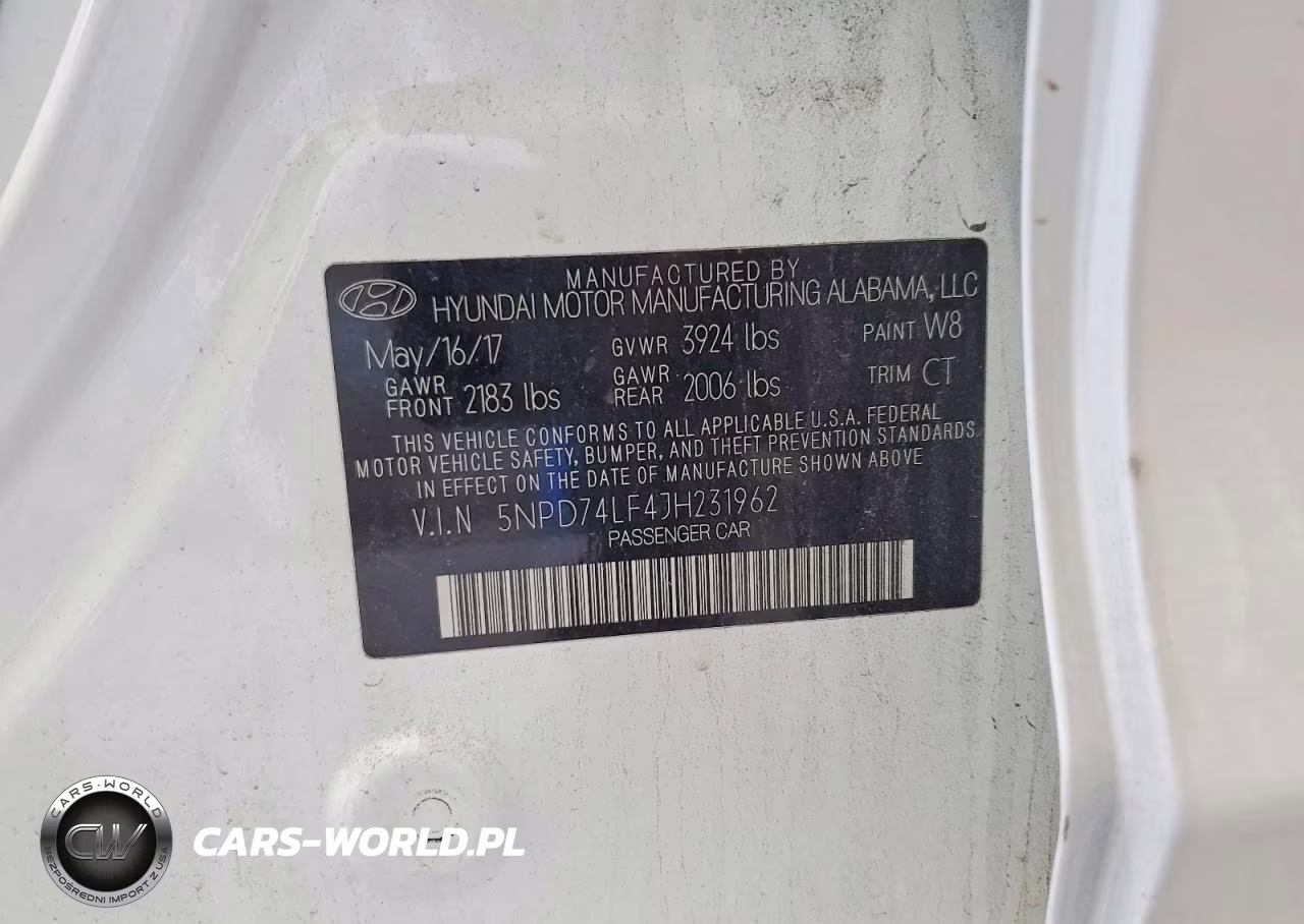 2018 Hyundai Elantra Se VIN:5NPD74LF4JH231962 - 12