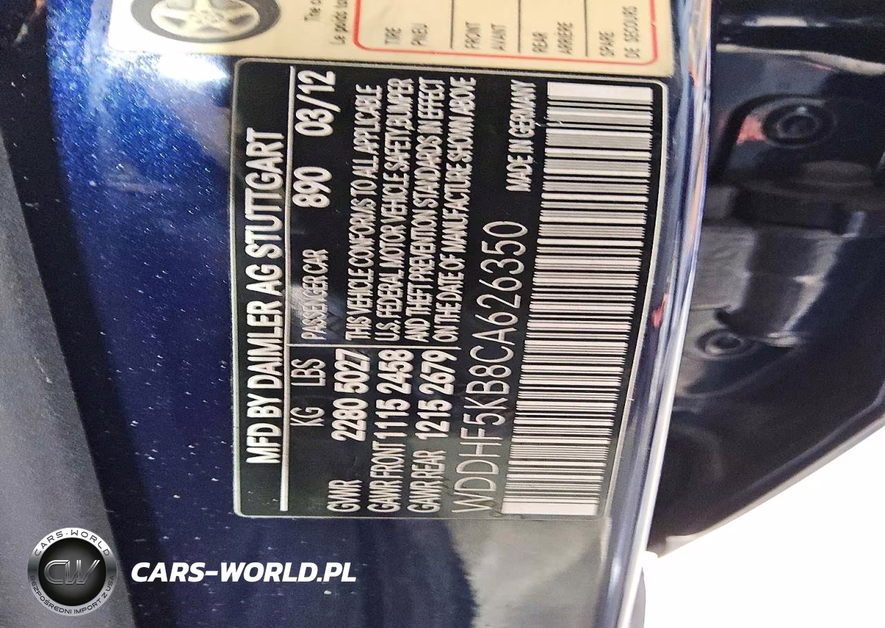 2012 Mercedes-Benz E 350 VIN:WDDHF5KB8CA626350 - 12