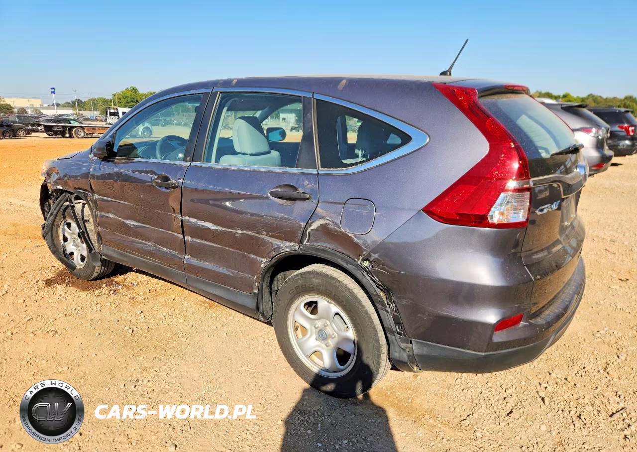 2015 Honda Crv Ex-L Lx VIN:5J6RM4H34FL030623 - 2