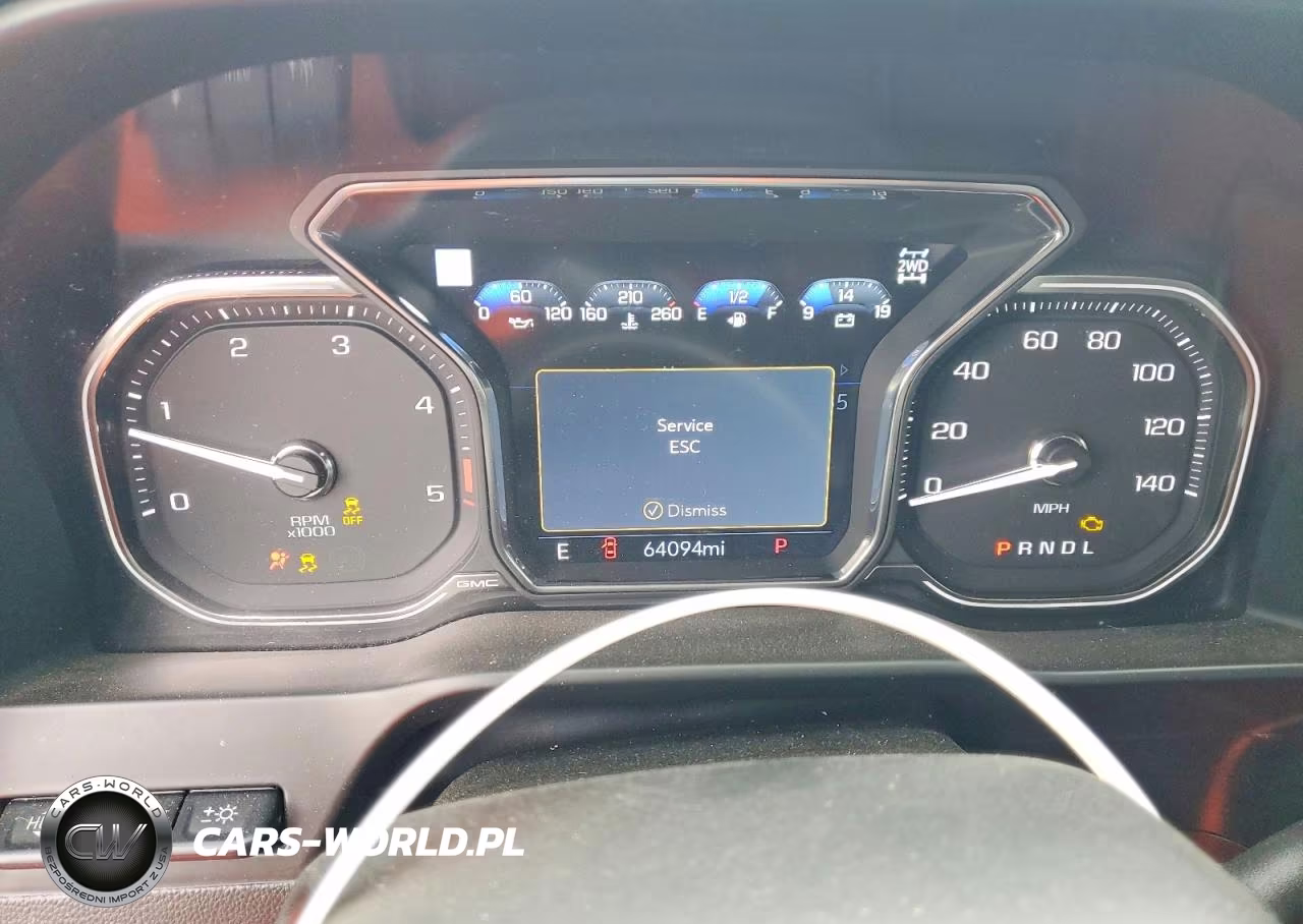 2021 GMC Sierra K3500 At4 VIN:1GT49VEY6MF104272 - 9