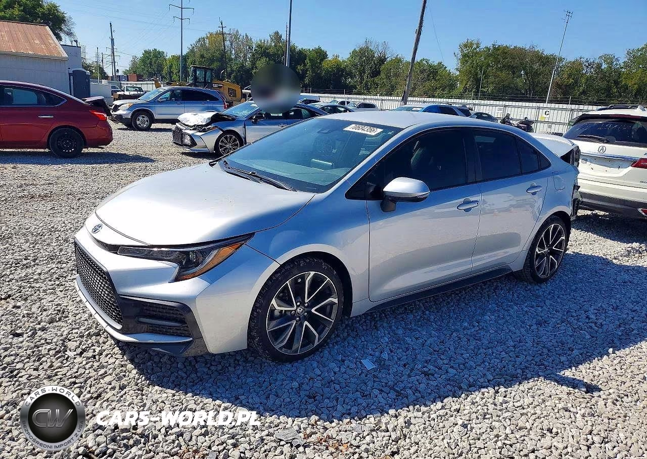 2020 Toyota Corolla Se VIN:5YFS4RCE0LP026892 - 1