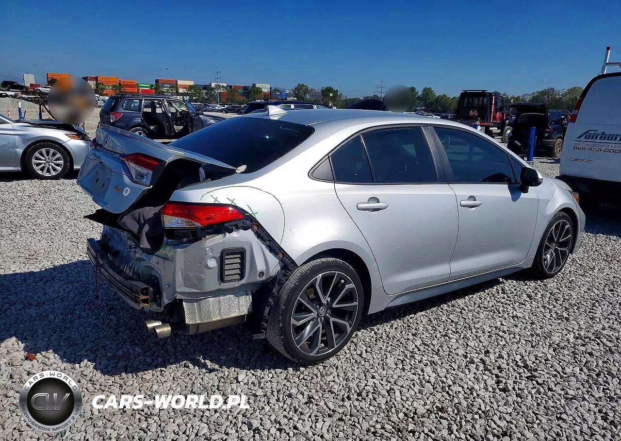 2020 Toyota Corolla Se VIN:5YFS4RCE0LP026892 - 3