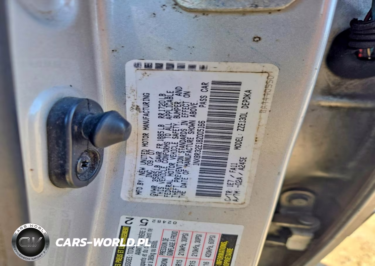 2008 Toyota Corolla Ce VIN:1NXBR32E18Z005166 - 13