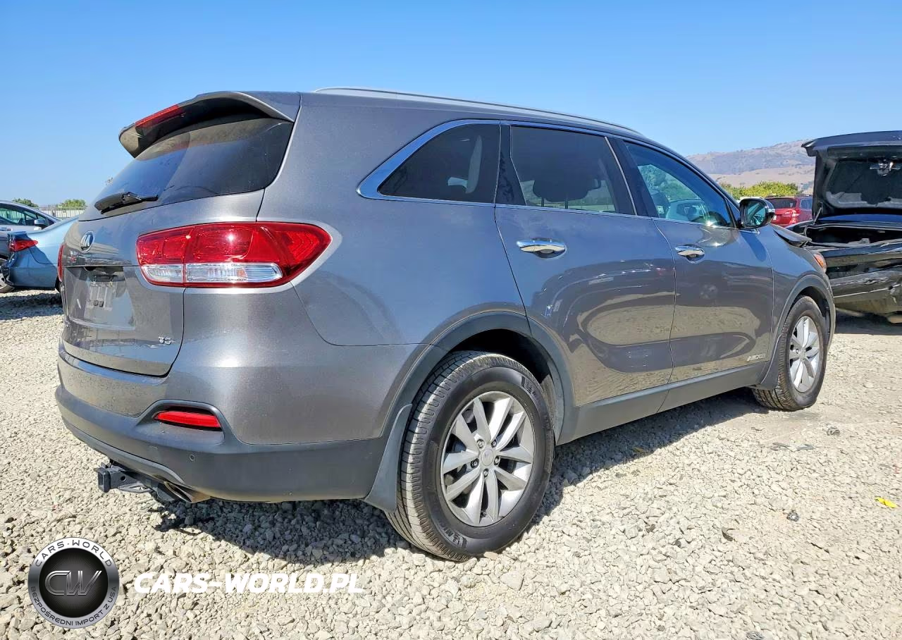 2016 Kia Sorento Lx V6 VIN:5XYPGDA52GG176418 - 3