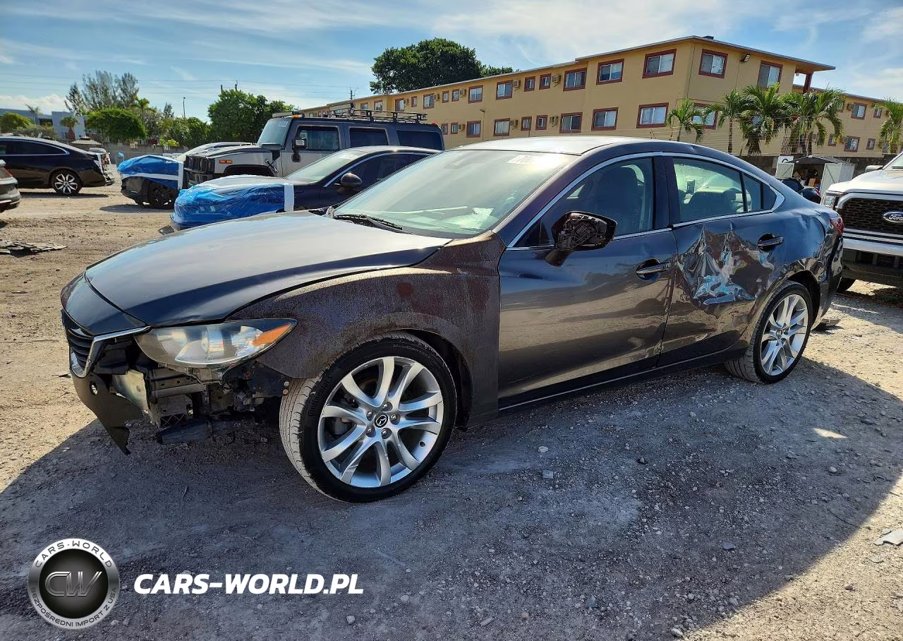 2017 Mazda 6 Touring VIN:JM1GL1V51H1116880 - 1