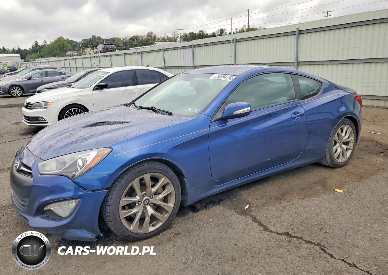 2015 Hyundai Genesis Coupe 3.8 VIN:KMHHT6KJ2FU127249 - 1