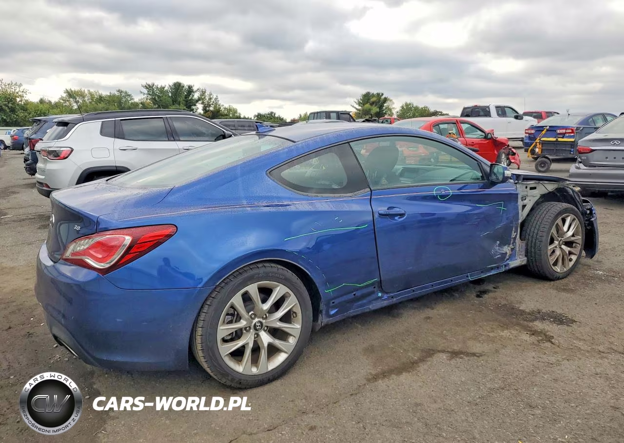 2015 Hyundai Genesis Coupe 3.8 VIN:KMHHT6KJ2FU127249 - 3