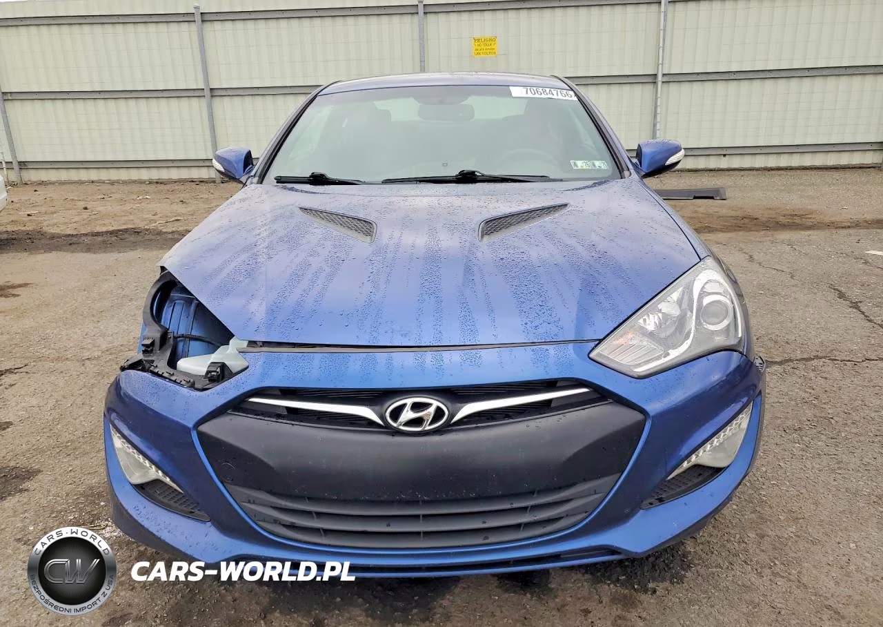 2015 Hyundai Genesis Coupe 3.8 VIN:KMHHT6KJ2FU127249 - 5