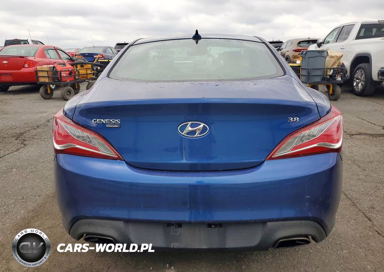 2015 Hyundai Genesis Coupe 3.8 VIN:KMHHT6KJ2FU127249 - 6
