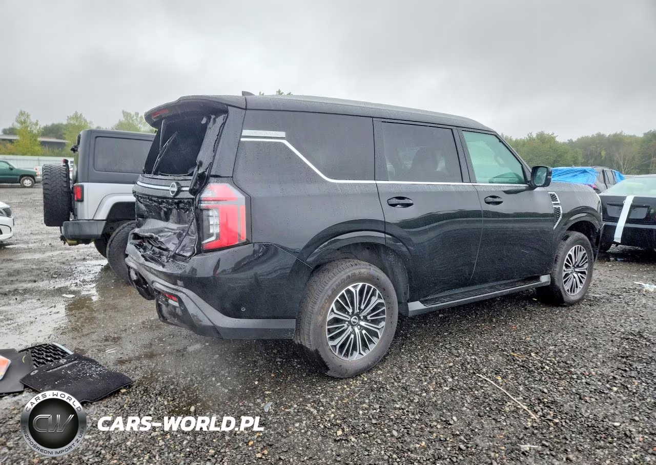 2025 Nissan Armada Sl VIN:JN8AY3BB7S9100046 - 3