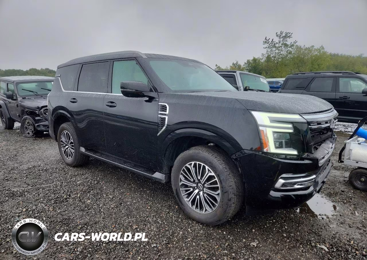 2025 Nissan Armada Sl VIN:JN8AY3BB7S9100046 - 4