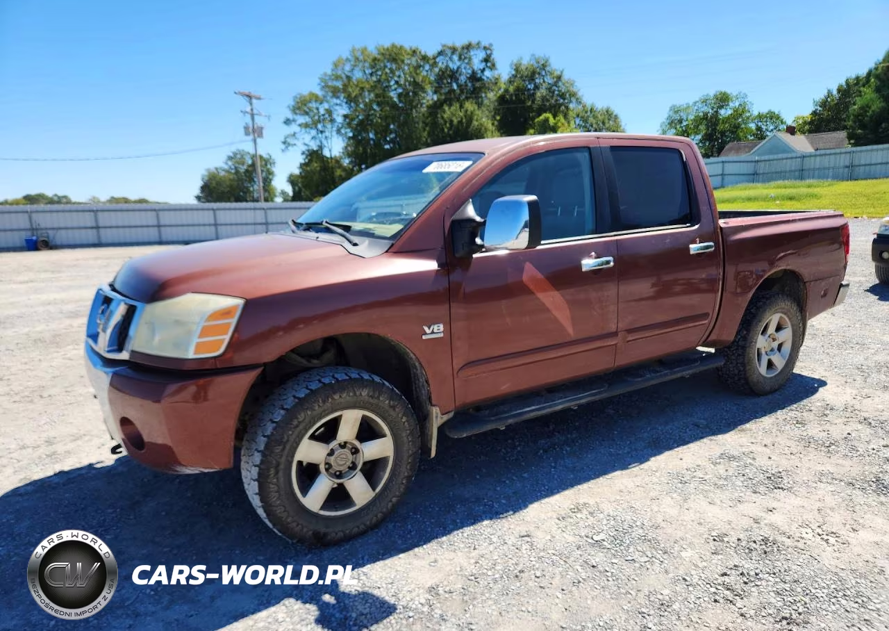 2004 Nissan Titan Xe VIN:1N6AA07BX4N535481 - 1