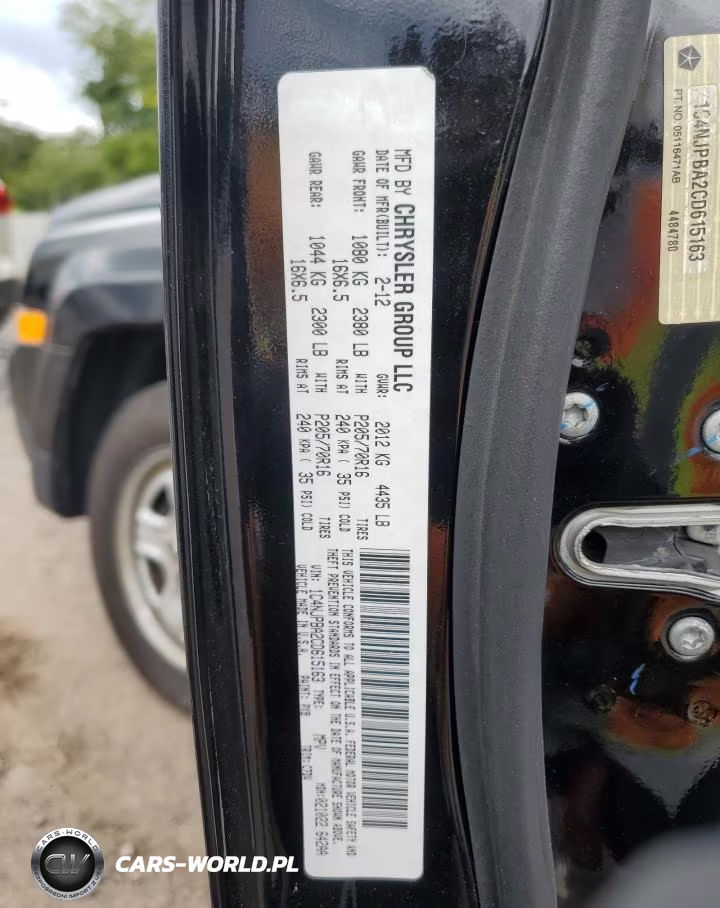 2012 Jeep Patriot VIN:1C4NJPBA2CD615163 - 13