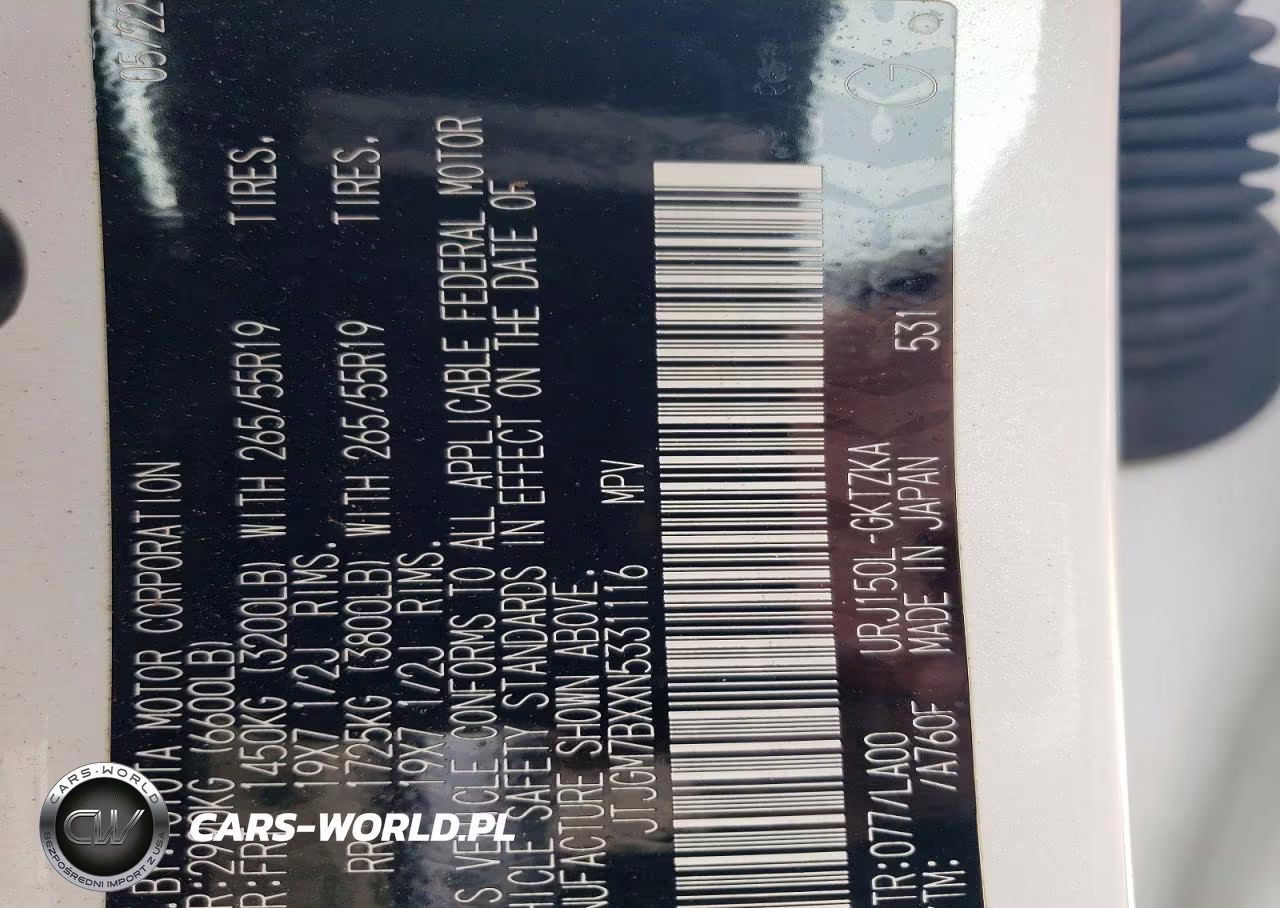 2022 Lexus Gx 460 Luxury VIN:JTJGM7BXXN5331116 - 13