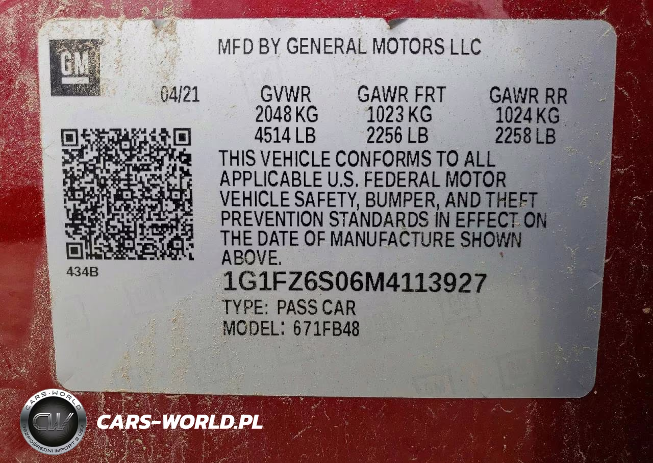 2021 Chevrolet Bolt Ev Premier VIN:1G1FZ6S06M4113927 - 12