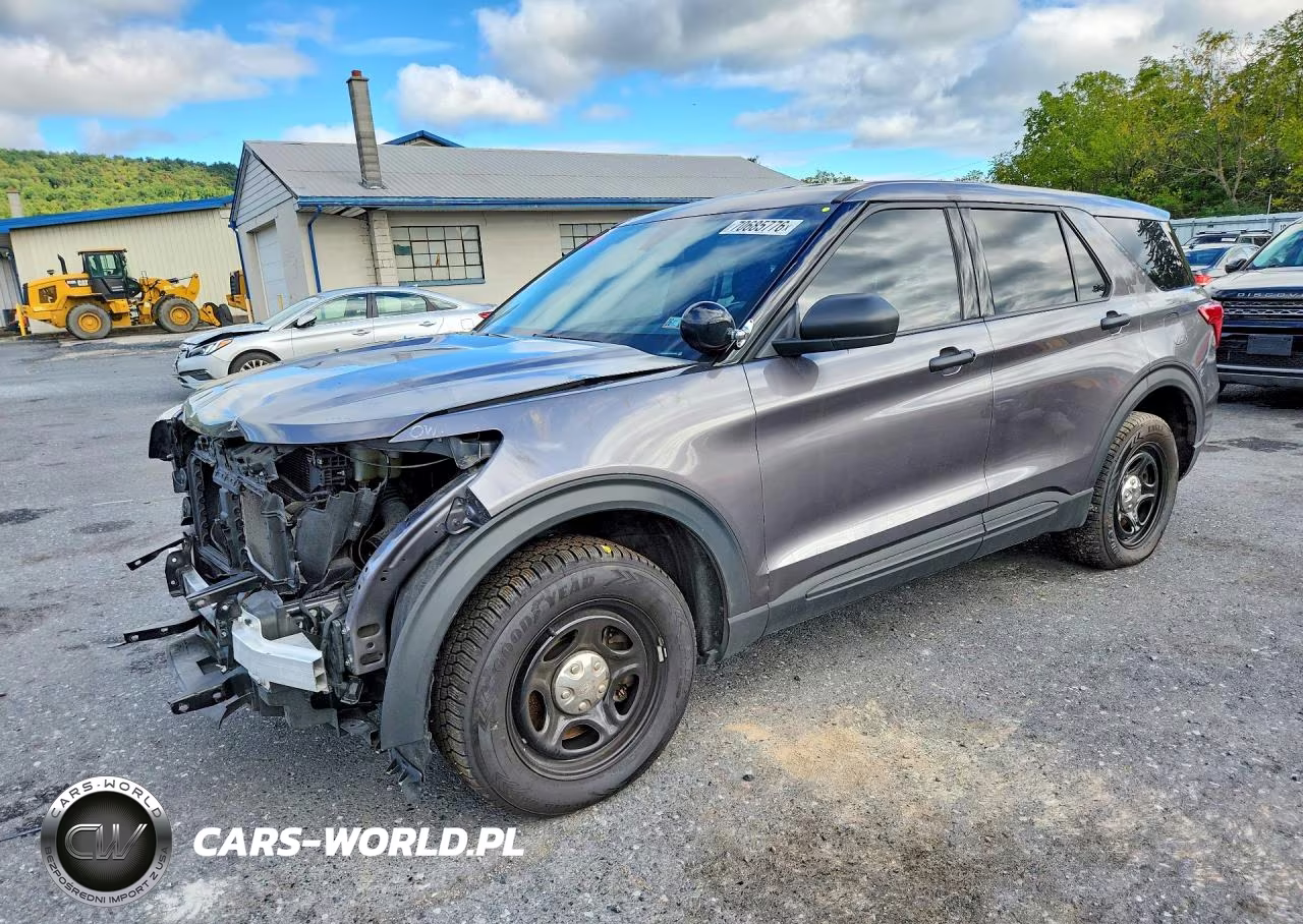 2021 Ford Explorer Police Interceptor VIN:1FM5K8ABXMGA33904 - 1