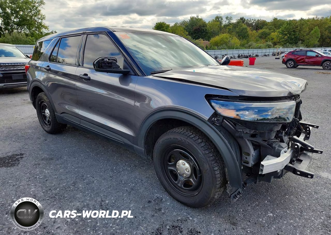 2021 Ford Explorer Police Interceptor VIN:1FM5K8ABXMGA33904 - 4