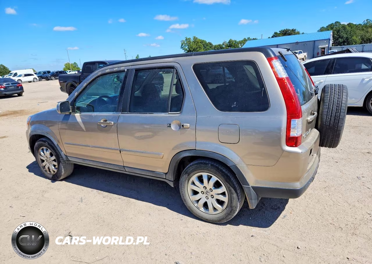 2006 Honda Cr-V Se VIN:SHSRD78996U434198 - 2