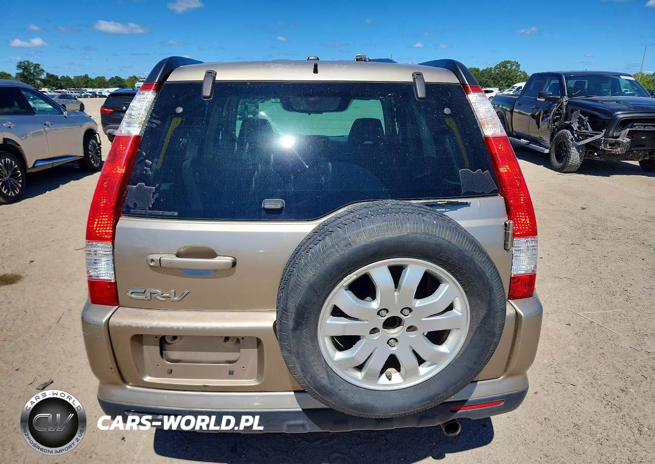 2006 Honda Cr-V Se VIN:SHSRD78996U434198 - 6