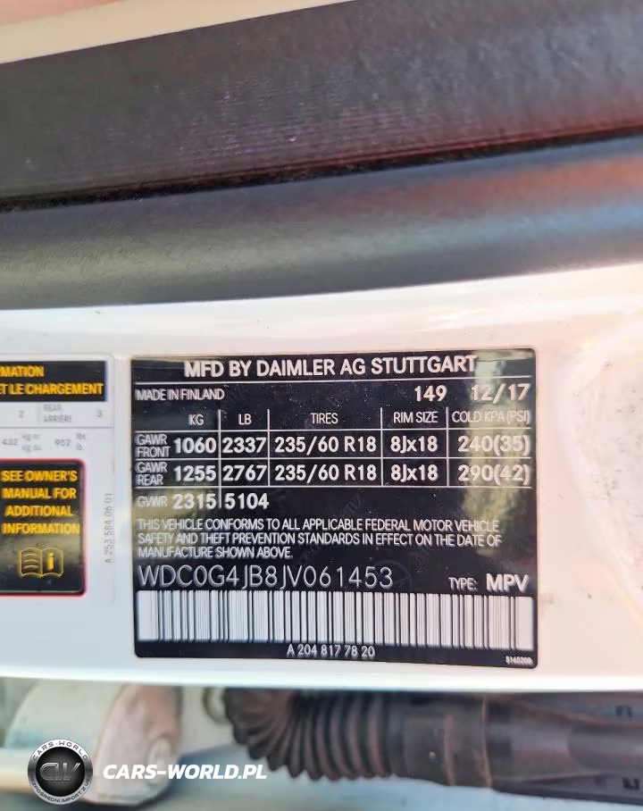 2018 Mercedes-Benz Glc 300 VIN:WDC0G4JB8JV061453 - 13