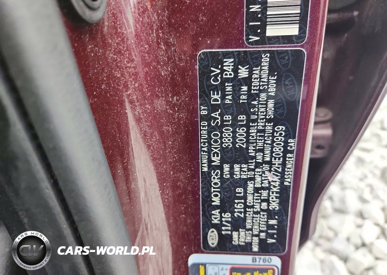 2017 Kia Forte Lx VIN:3KPFK4A72HE080959 - 12