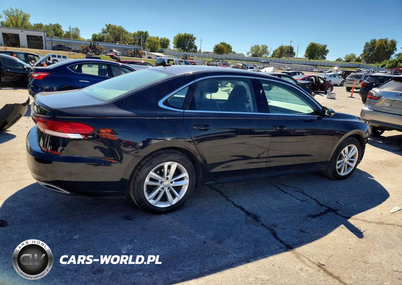 2020 Volkswagen Passat Se VIN:1VWSA7A32LC025117 - 3