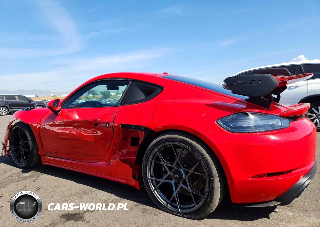 2025 Porsche 718 Cayman Gt4 Rs VIN:WP0AE2A89SK272107 - 2