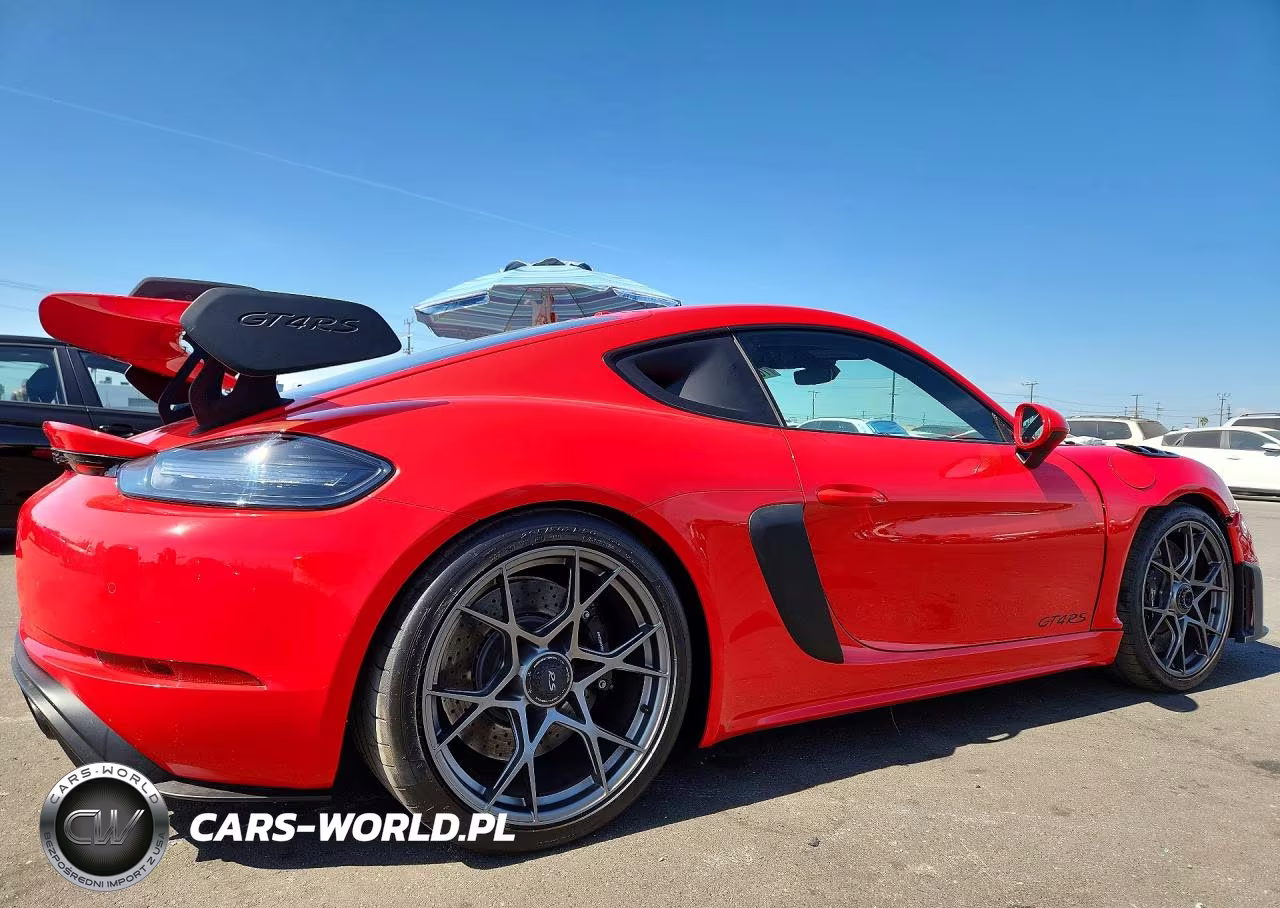 2025 Porsche 718 Cayman Gt4 Rs VIN:WP0AE2A89SK272107 - 3