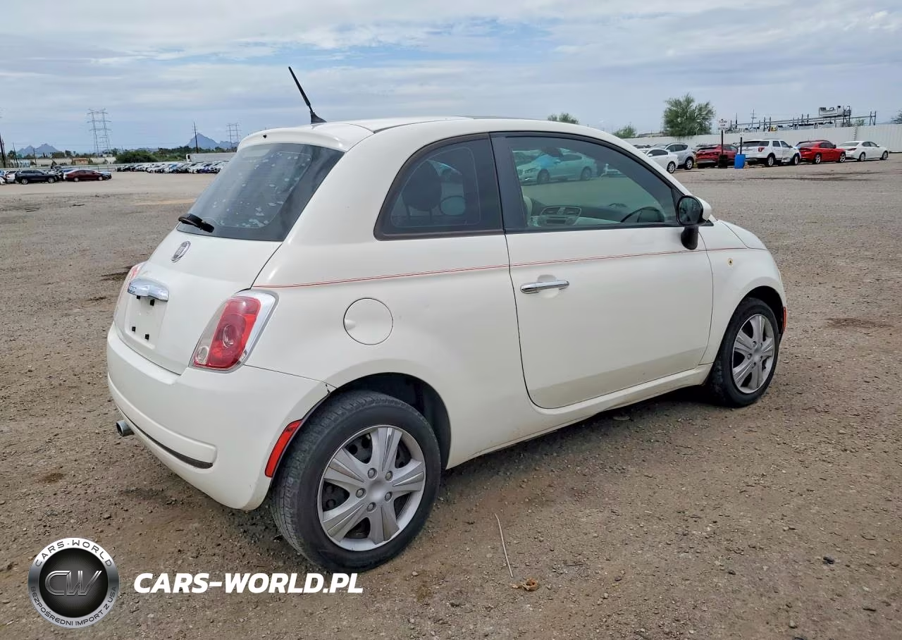 2012 Fiat 500 Pop VIN:3C3CFFAR3CT343649 - 3