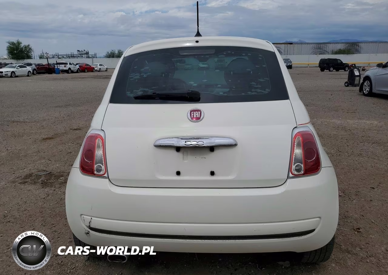 2012 Fiat 500 Pop VIN:3C3CFFAR3CT343649 - 6