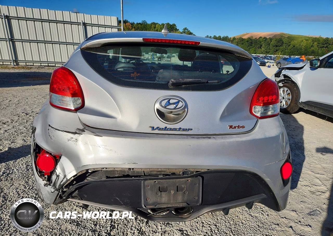 2014 Hyundai Veloster Turbo VIN:KMHTC6AE6EU186494 - 6