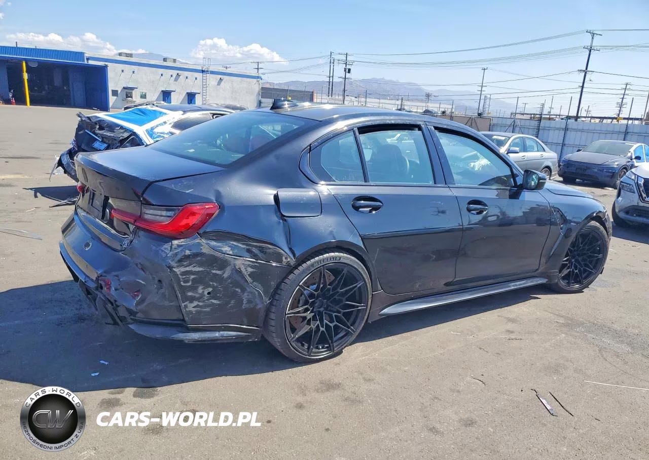 2021 BMW M3 Competition VIN:WBS33AY01MFK86175 - 3