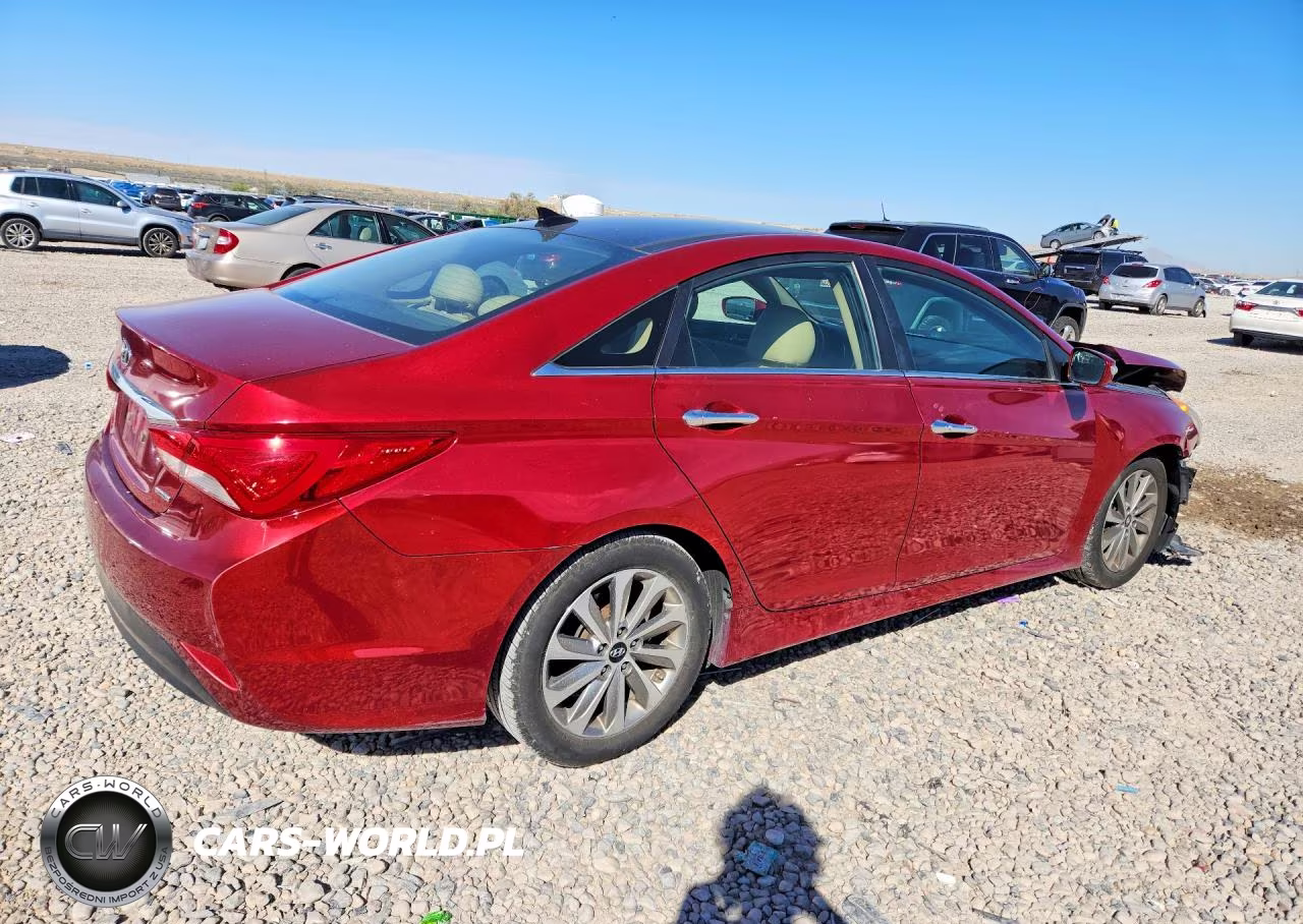 2014 Hyundai Sonata Se VIN:5NPEC4AC2EH856195 - 3