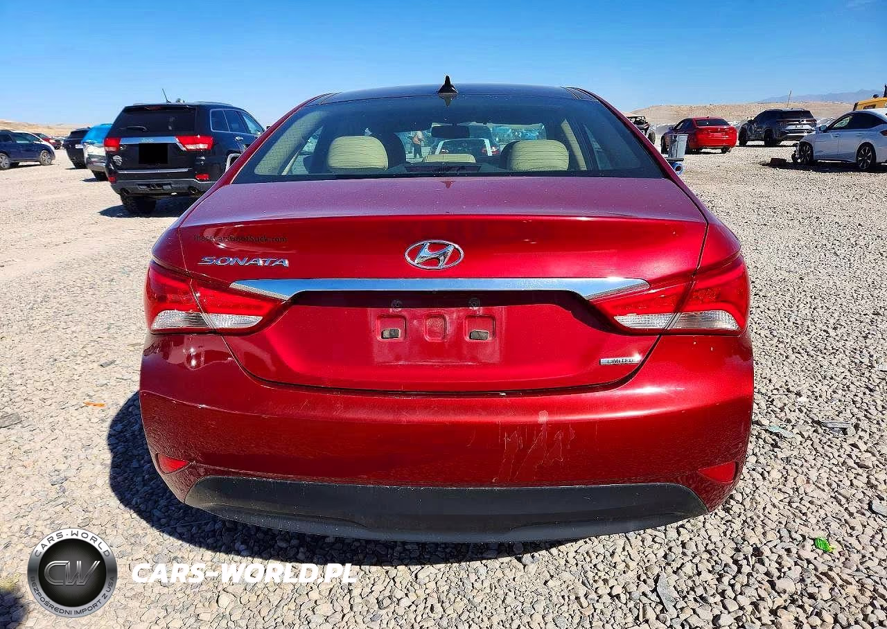 2014 Hyundai Sonata Se VIN:5NPEC4AC2EH856195 - 6