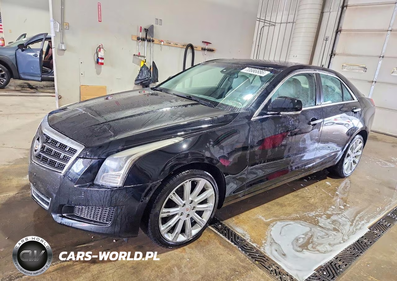 2014 Cadillac Ats Luxury VIN:1G6AH5RX1E0195904 - 1