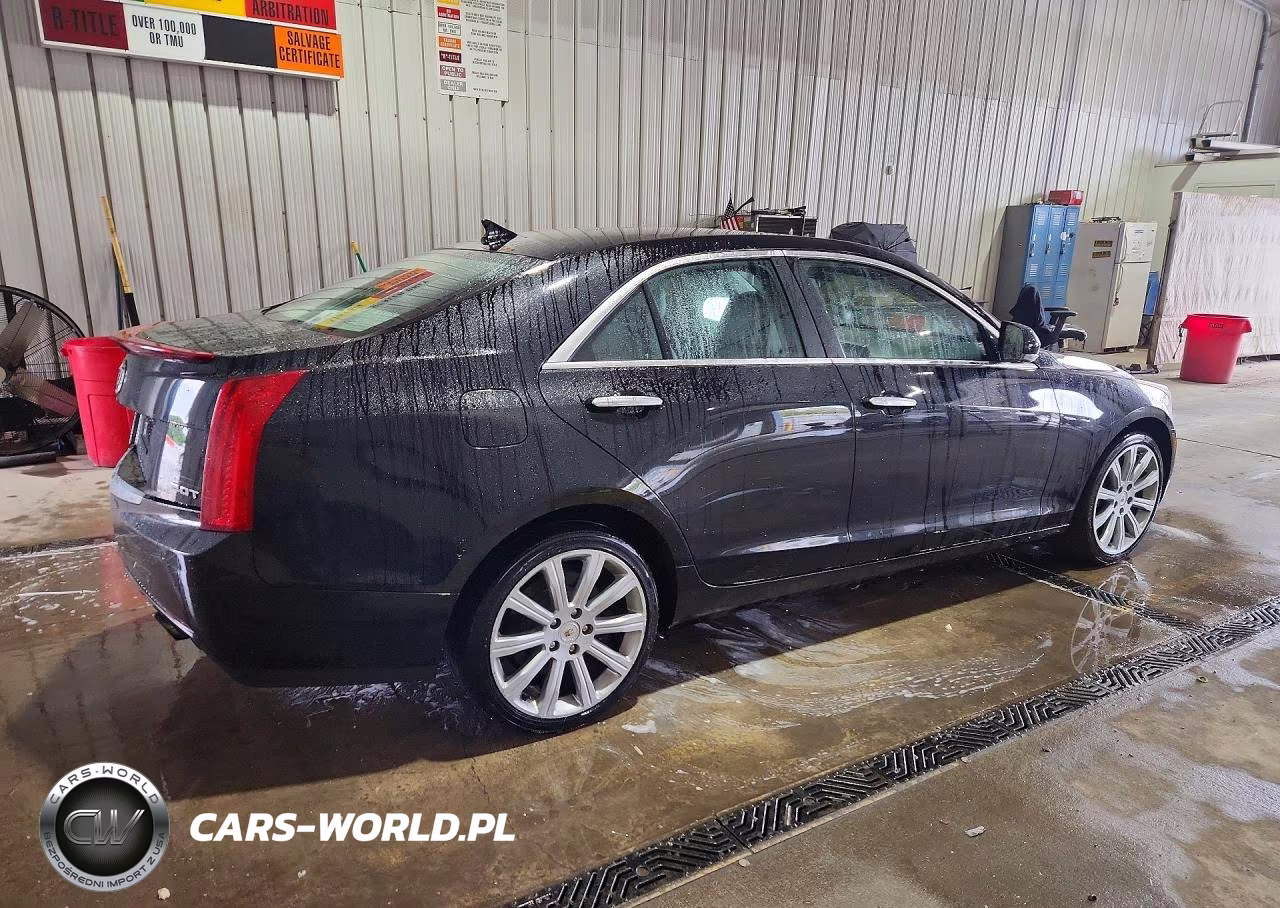 2014 Cadillac Ats Luxury VIN:1G6AH5RX1E0195904 - 3